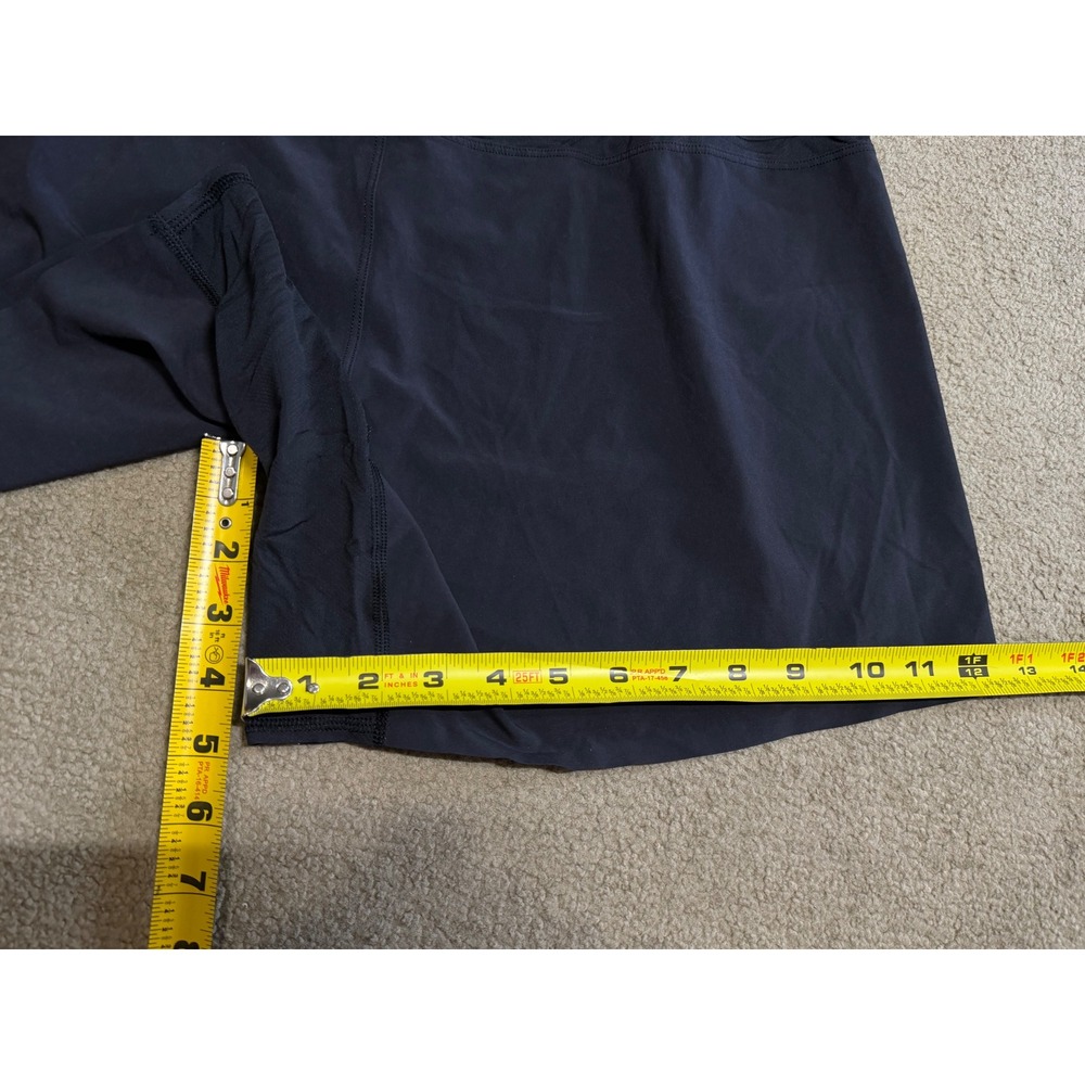 Lululemon Surge Lined Short 6 Mens Black Running Athletic Training Size M - Picture 3 of 5